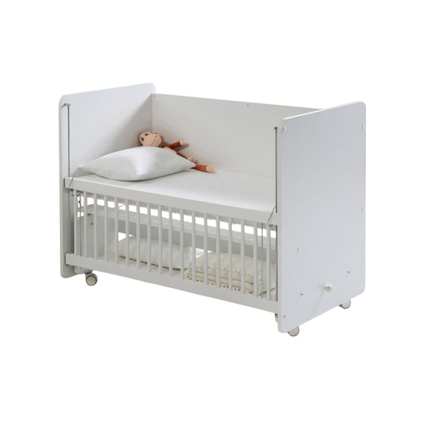 Babywhen Rocking Mother Side Crib With Wheels (Bw 1090)